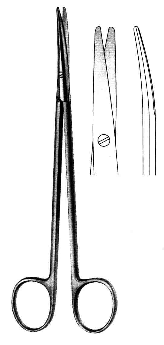 METZENBAUM MAKAS   EĞRİ 18CM